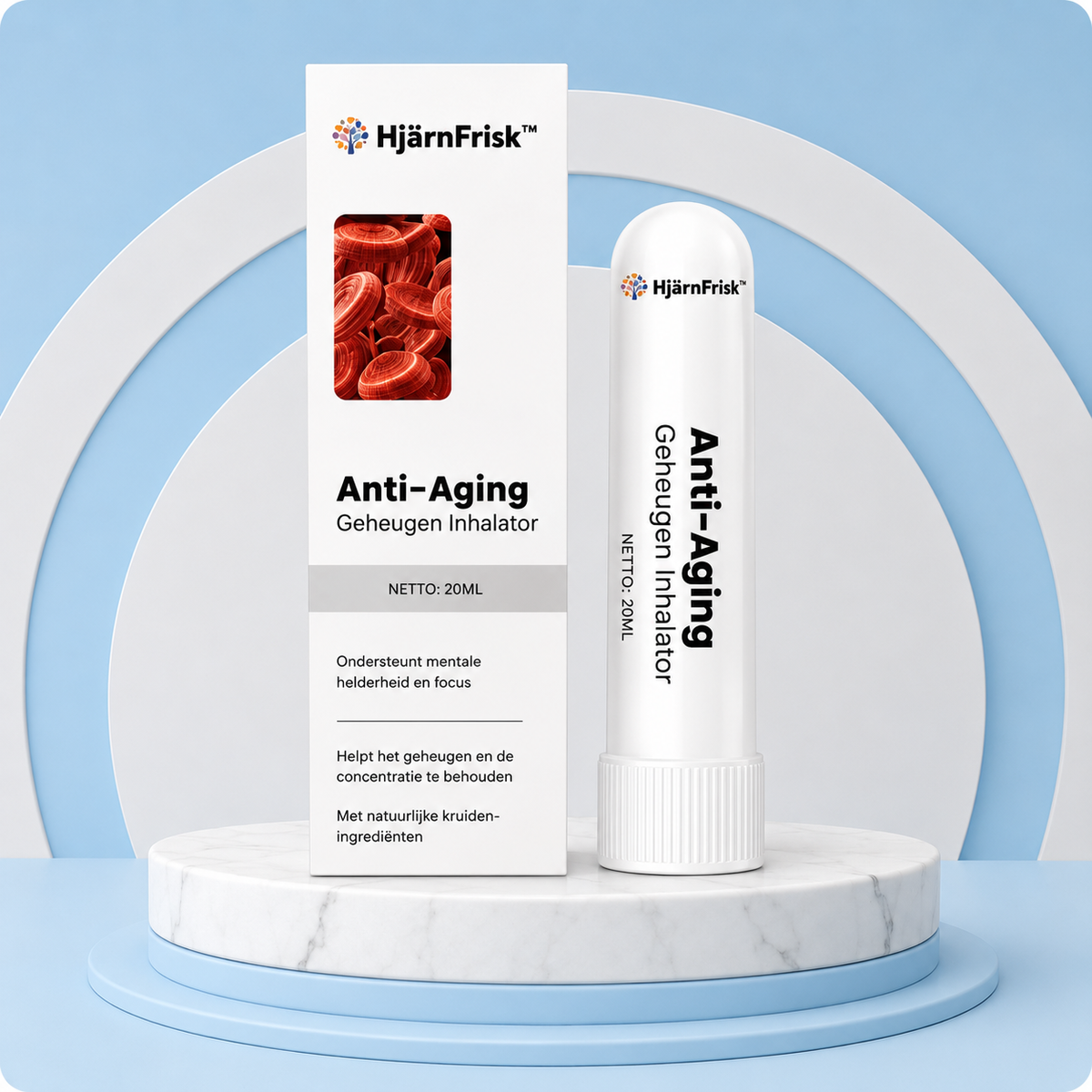 HjärnFrisk™ Geheugen Inhalator